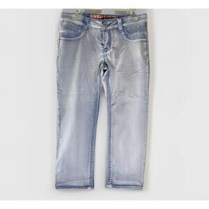 Hydraulic Gramercy Jeans Periwinkle Wash Size 9/10 Y2K Vintage Bratz Doll Energy